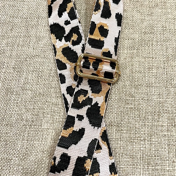 Guitar Straps Crossbody Bag Strap NWOT Leopard Print 🎁 Gift Ready - Picture 4 of 5